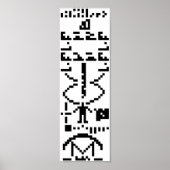 Arecibo_Message Poster (Voorkant)