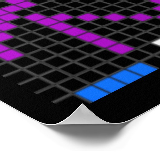 Arecibo message science extraterrestrial alien uni poster (Hoek)