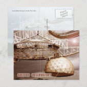 Arecibo Observatory, Puerto Rico Briefkaart (Voorkant / Achterkant)