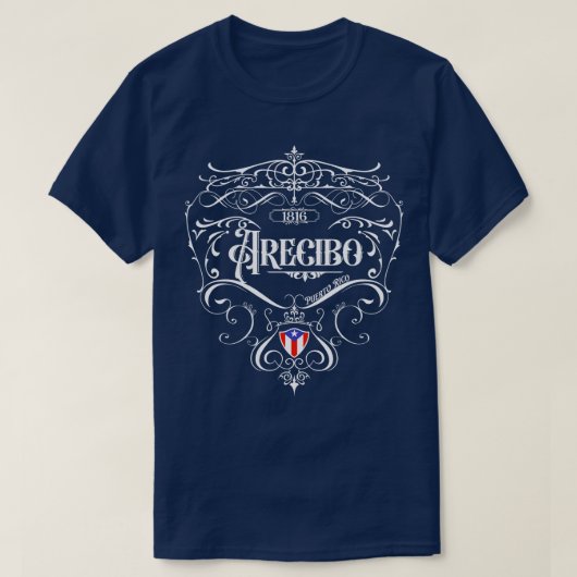 Arecibo ontwerp t-shirt (Design voorkant)