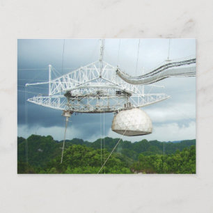Arecibo Radio Telescope, Puerto Rico Briefkaart
