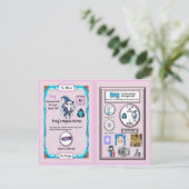 Areg - Wizard Argon Personeel Briefkaart (Staand voorkant)