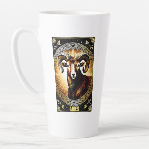 Areinastrologische teken latte mok
