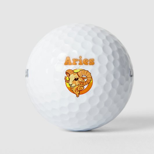Areinillustratie Golfballen (Voorkant)