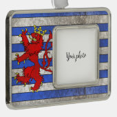 Arelerland Verzilverd Omlijst Ornament (Rechts)