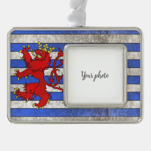 Arelerland Verzilverd Omlijst Ornament