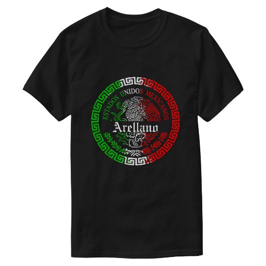 Arellano Achternaam mexico shirt Mannen
