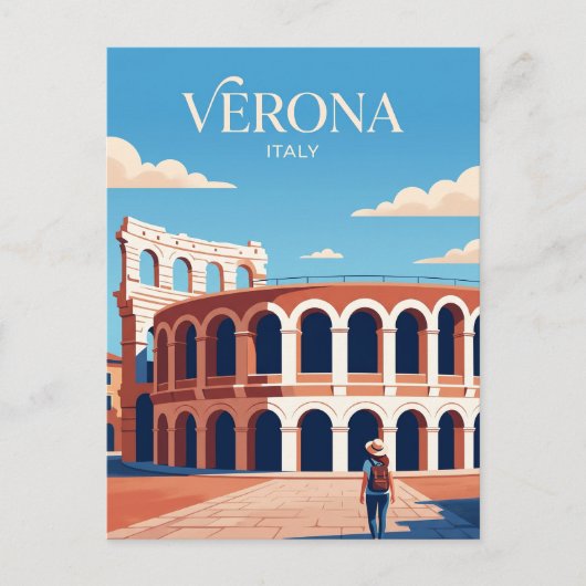 Arena di Verona Italië Briefkaart (Voorkant)