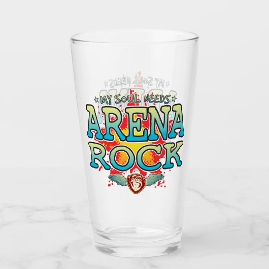 Arena Rock Soul Glass Tumbler (Voorkant)