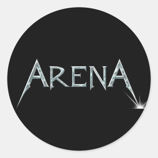 Arena Round Sticker (Voorkant)