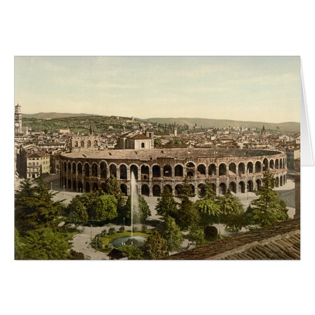 Arena, Verona, Italië (Voorkant Horizontaal)