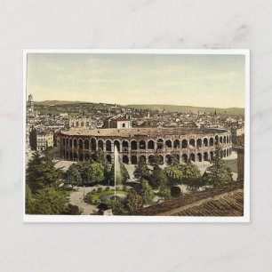 Arena, Verona, Italië  Fotochrom Briefkaart