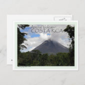 Arenal Volcano Briefkaart (Voorkant / Achterkant)
