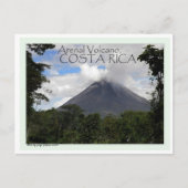Arenal Volcano Briefkaart (Voorkant)