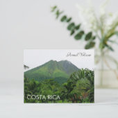 Arenal Volcano, Briefkaart Costa Rica (Staand voorkant)