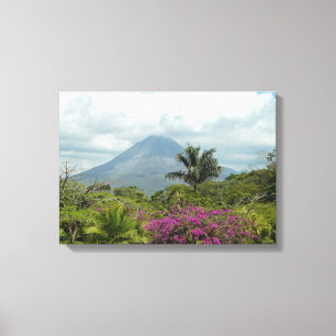 Arenal Volcano - Costa Rica Canvas Afdruk