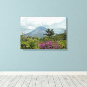 Arenal Volcano - Costa Rica Canvas Afdruk (Insitu (Houten vloer))