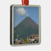 ARENAL VOLCANO, Costa Rica Metalen Ornament (Rechts)