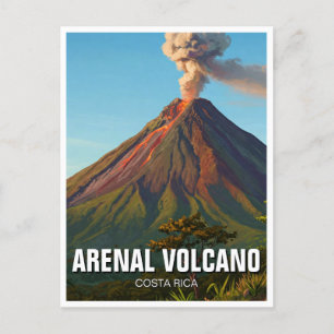 Arenal Volcano Costa Rica Reizen Briefkaart
