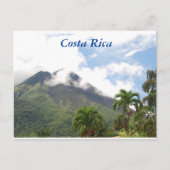 Arenal Volcano, groen viper in het Briefkaart Cost (Voorkant)