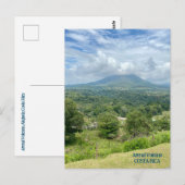 Arenal Volcano in Clouds Costa Rica Briefkaart (Voorkant / Achterkant)