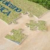 Arenal Volcano in Clouds Costa Rica Jigzaag Puzzle Legpuzzel (Zijkant)