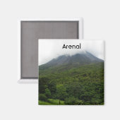 Arenal Volcano Magneet (Voorkant / Achterkant)