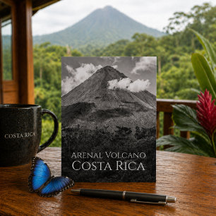 ARENAL VULCANO Costa Rica Beroemd Landmark Briefka Briefkaart