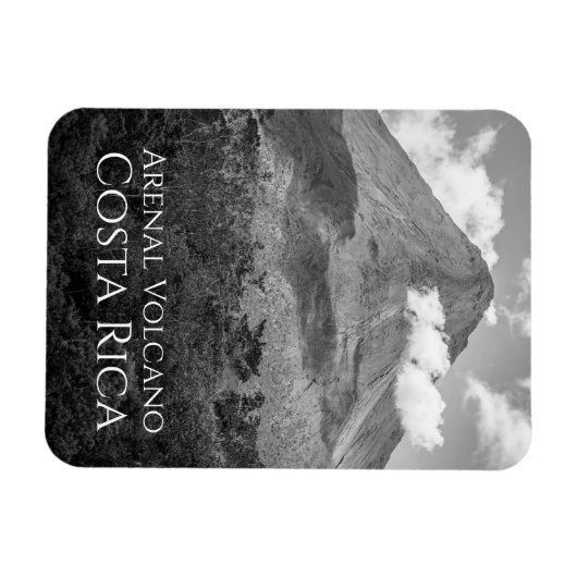 ARENAL VULCANO Costa Rica Beroemd Landmark Briefka Magneet (Horizontaal)
