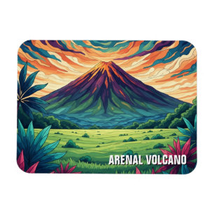 Arenal Vulkaan Costa Rica Reizen Magneet