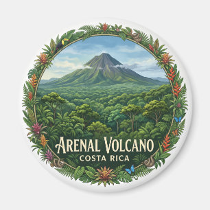 Arenal vulkaan La Fortuna Costa Rica Magneet