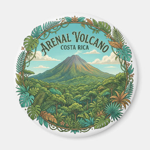 Arenal vulkaan La Fortuna Costa Rica Magneet