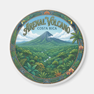 Arenal vulkaan La Fortuna Costa Rica Magneet