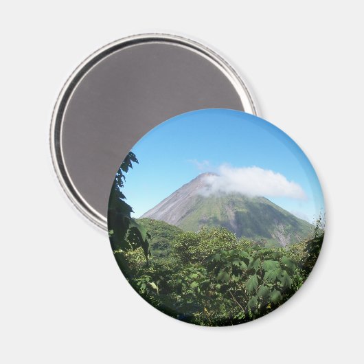 Arenal vulkaan magneet (Voorkant / Achterkant)