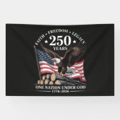 Arend 250ste verjaardag VS Spandoek (Horizontaal)