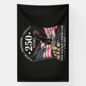 Arend 250ste verjaardag VS Spandoek (Verticaal)