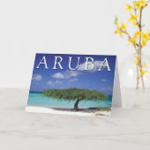 Arend Beach | Caribisch gebied, Aruba Kaart (Gele Bloem)