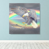 Arend Canvas Afdruk (Insitu (Houten vloer))