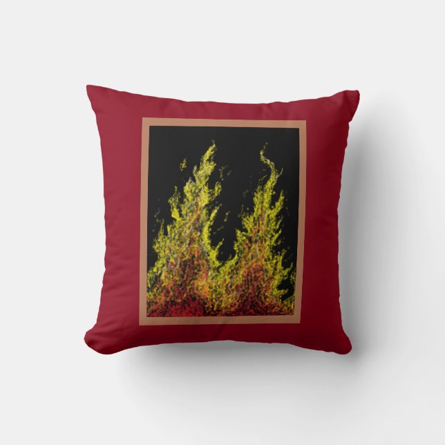 arend en vuur kussen (Voorkant)