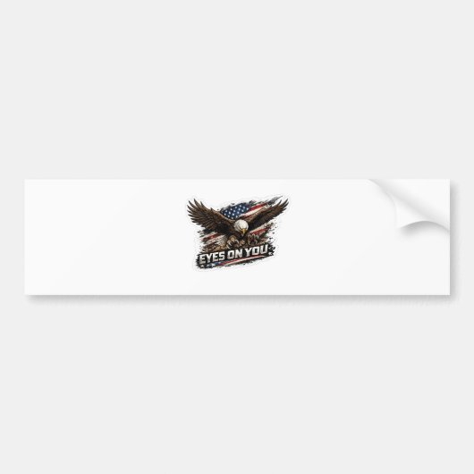 Arend 'Eyes On You' Autosticker Bumpersticker (Voorkant)