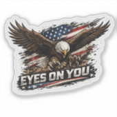 Arend 'Eyes On You' Autosticker Sticker (Voorkant)
