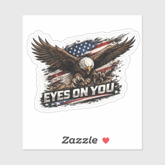 Arend 'Eyes On You' Autosticker Sticker (Vel)