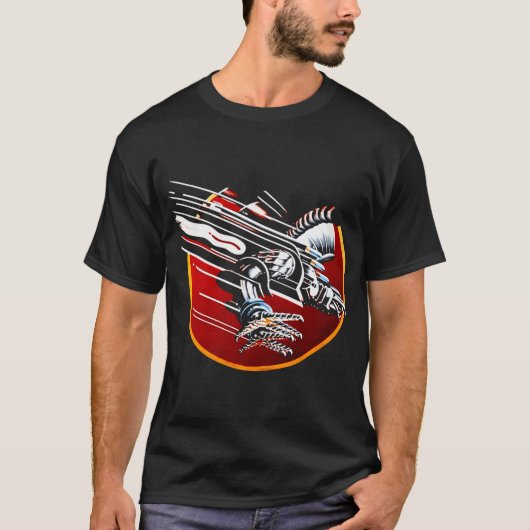 Arend in kader t-shirt (Voorkant)