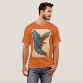 Arend met vleugel T-S T-shirt (Voorkant volledig)