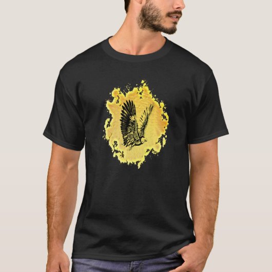 Arend Motief Roofvogel 2 T-shirt (Voorkant)