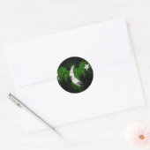 arend-op-pakistaans-vlag-wallpapers-hd-wallpap ronde sticker (Envelop)