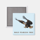 Arend swooping naar beneden magneet (Voorkant / Achterkant)