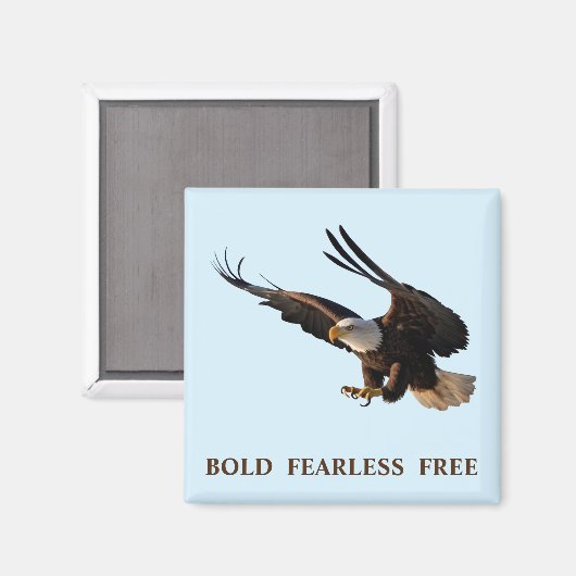 Arend swooping naar beneden magneet (Voorkant / Achterkant)