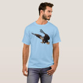Arend swooping naar beneden t-shirt (Voorkant volledig)