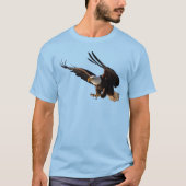 Arend swooping naar beneden t-shirt (Voorkant)
